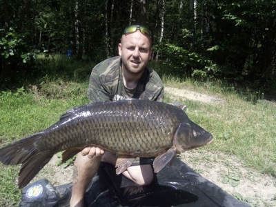 Kapi 14 a 18 kg vysazeni na jezero Chvojnice